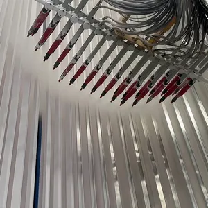 Fully Automatic Powder Coating System for a Large Aluminum Profile Production Base in Asia