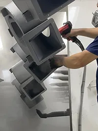 Powder Coating of Centrifugal Fan Housings